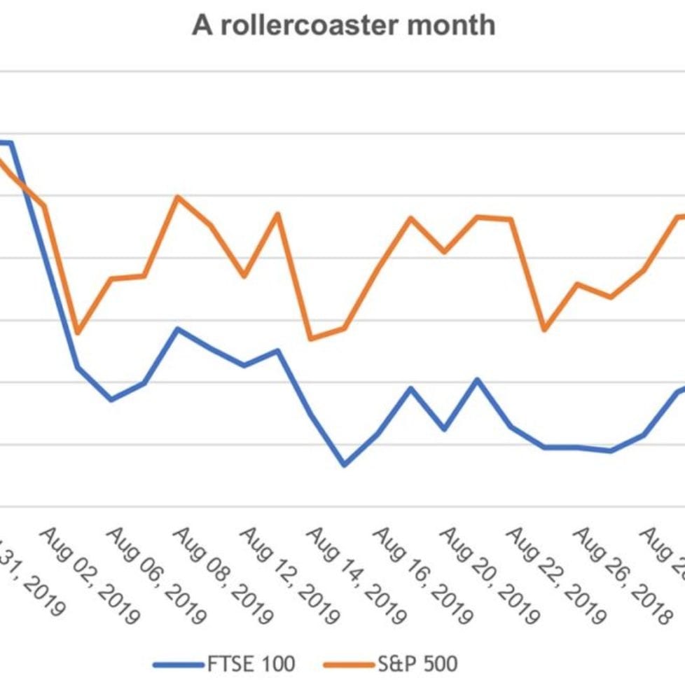 A bumpy ride for August on the markets